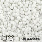 Бисер Toho Tr-15-761 мат (молочный кристалл)