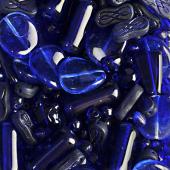 Бусины Preciosa MIX Dark Blue1  (15 грамм)