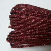 Шнур отделочный (сутаж) красный металл 313010