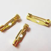 Основа для броши (Япония) Gold 15mm (1 шт), JB15G