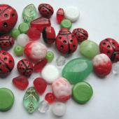 Бусины Preciosa MIX111 Ladybug-1 (15 грамм)
