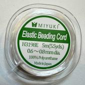 Нить эластичная Miyuki (спандекс) 0.6~0.8mm