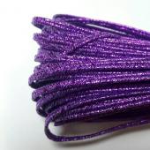 Шнур отделочный (сутаж) фиолетовый металл 535109